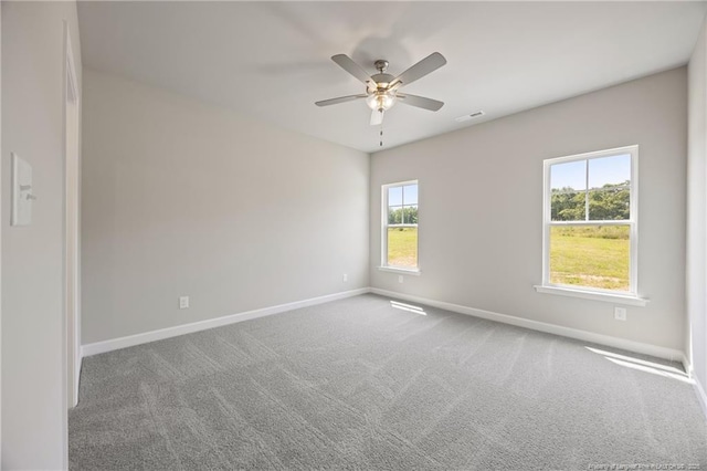 29 Red Bird Dr, Cameron, NC 28326 - empty room with carpet flooring and a ceiling fan