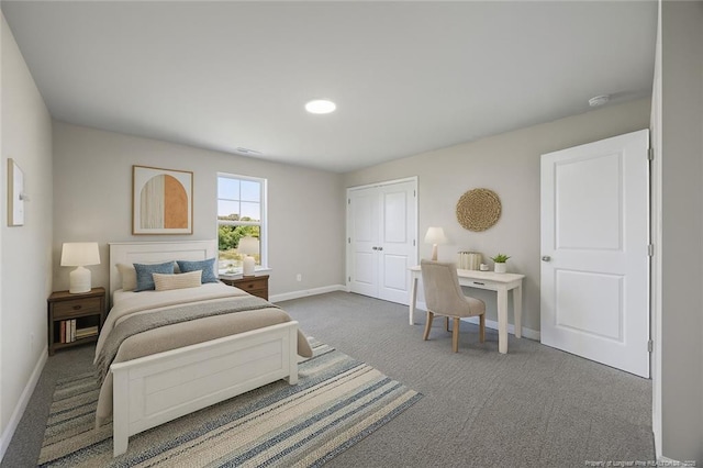 29 Red Bird Dr, Cameron, NC 28326 - bedroom with carpet floors, a closet, and recessed lighting