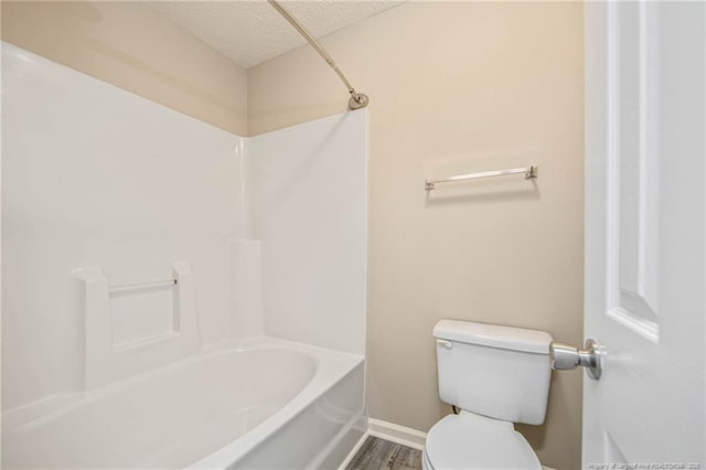 337 Buckeye Dr, Raeford, NC 28376 - full bath with a textured ceiling and bathing tub / shower combination