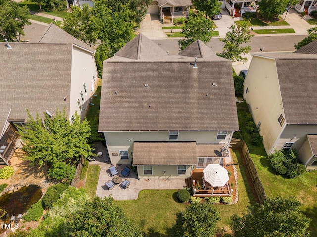 3806 Stoneybrook Dr, Durham, NC 27705 - aerial perspective of suburban area