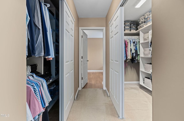 3806 Stoneybrook Dr, Durham, NC 27705 - spacious closet with carpet floors
