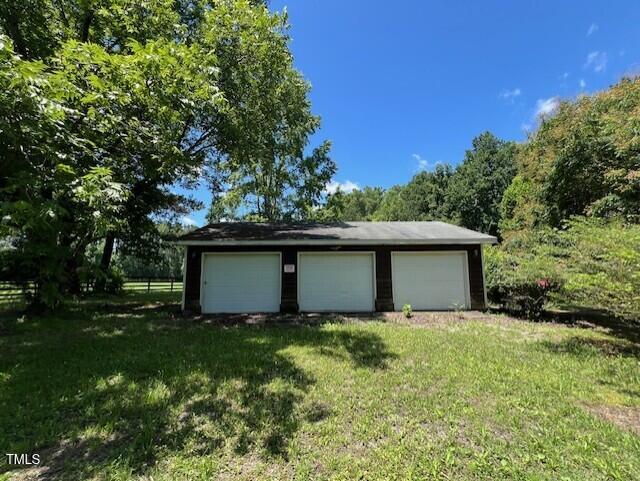 162 Black Horse Ln, Kittrell, NC 27544 - view of detached garage