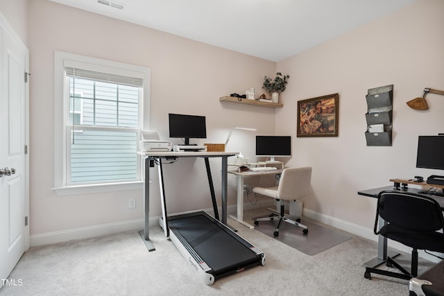 2013 Latham Oaks Ave, Wake Forest, NC 27587 - carpeted home office with baseboards