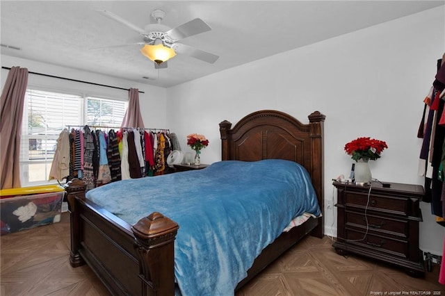 2140 Fargo Dr, Fayetteville, NC 28306 - bedroom with a ceiling fan
