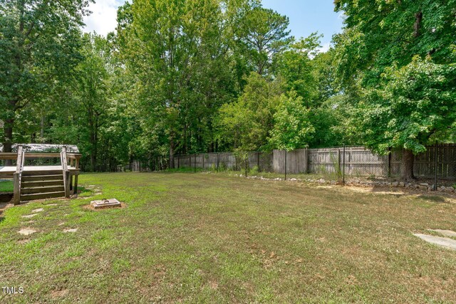 1408 Old Ivey Rd, Apex, NC 27523 - view of fenced backyard