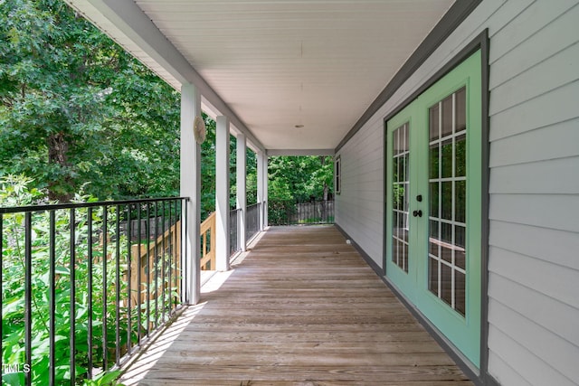 1408 Old Ivey Rd, Apex, NC 27523 - deck featuring french doors