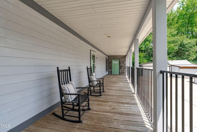 1408 Old Ivey Rd, Apex, NC 27523 - view of deck
