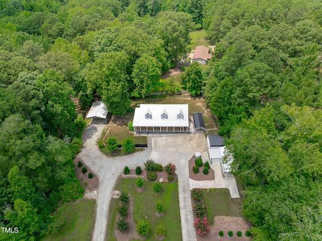 1408 Old Ivey Rd, Apex, NC 27523 - view of property location featuring a forest