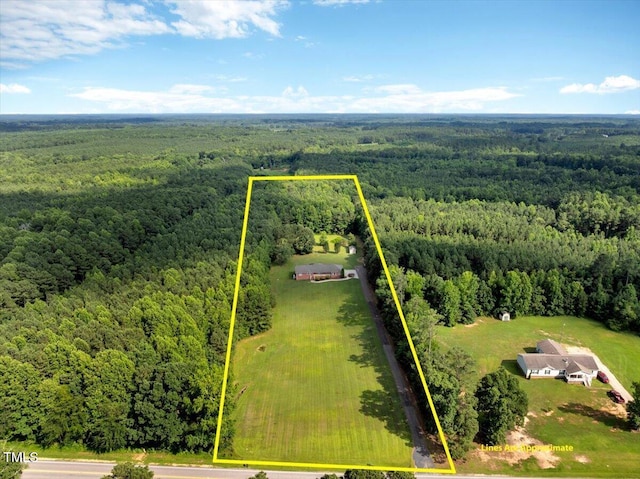 1379 Dr Martin Luther King Jr Blvd, Warrenton, NC 27589 - view of property location with a forest and property parcel outlined