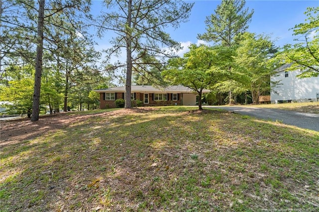 395 N Gaines St, Southern Pines, NC 28387 - view of ranch-style house
