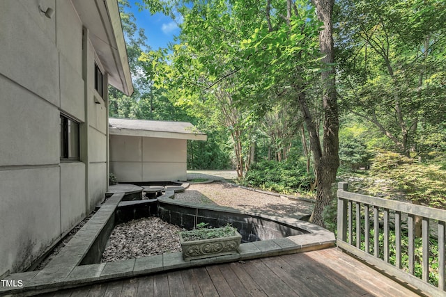 8510 Dunlee Falls Rd, Raleigh, NC 27613 - view of deck