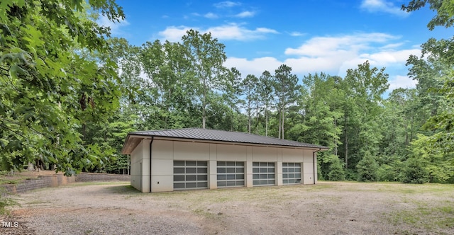 8510 Dunlee Falls Rd, Raleigh, NC 27613 - view of detached garage