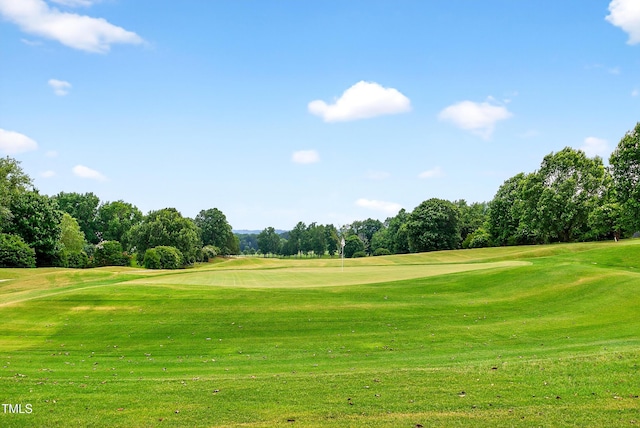 159 Forsyth Pkwy, Clayton, NC 27520 - view of property's community featuring golf course view, a yard, and view of scattered trees