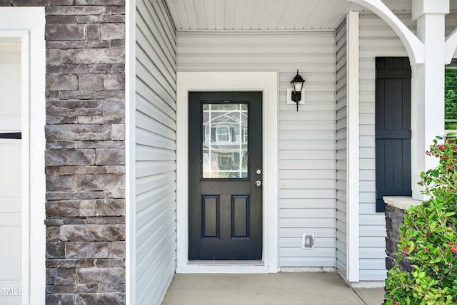 159 Forsyth Pkwy, Clayton, NC 27520 - entrance to property featuring a porch