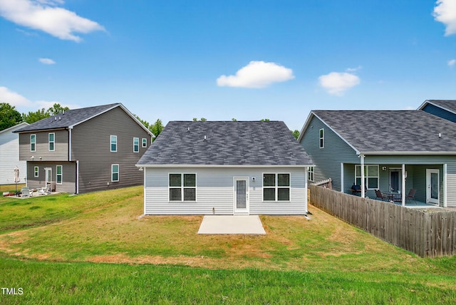 159 Forsyth Pkwy, Clayton, NC 27520 - rear view of property with a patio
