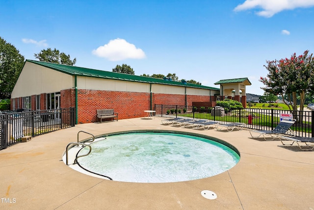 159 Forsyth Pkwy, Clayton, NC 27520 - view of pool featuring a patio