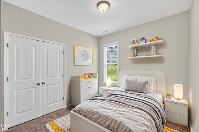 159 Forsyth Pkwy, Clayton, NC 27520 - bedroom featuring carpet and a closet
