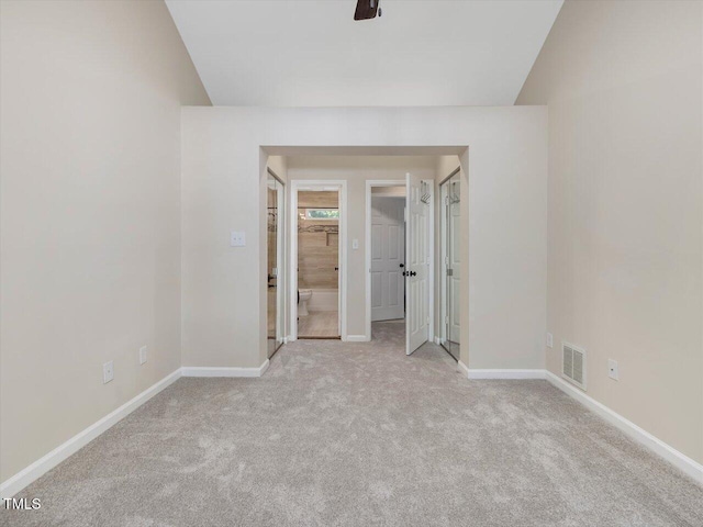 3811 Carnegie Ln, Raleigh, NC 27612 - unfurnished bedroom with carpet flooring and connected bathroom