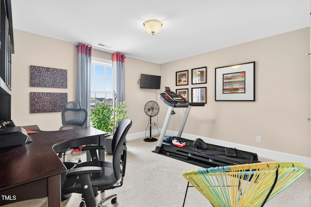 1806 Pattersons Mill Rd, Durham, NC 27703 - carpeted office with baseboards