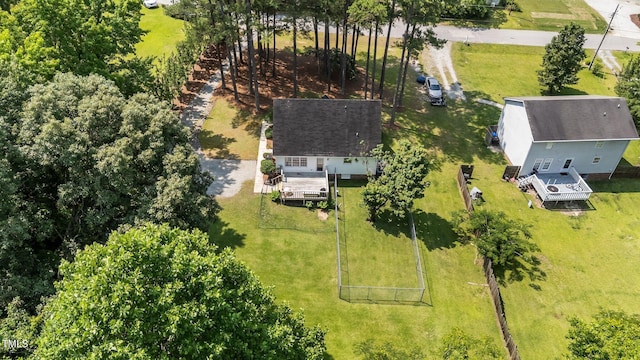918 Circle Dr, Angier, NC 27501 - view from above of property
