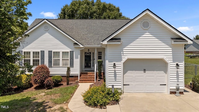 113 Kelly Ln, Clayton, NC 27520 - single story home with roof with shingles and concrete driveway