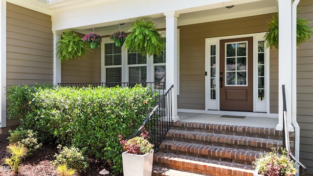 149 Hadley Ln, Clayton, NC 27527 - property entrance with covered porch