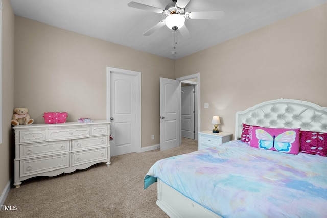 149 Hadley Ln, Clayton, NC 27527 - bedroom featuring light colored carpet and ceiling fan