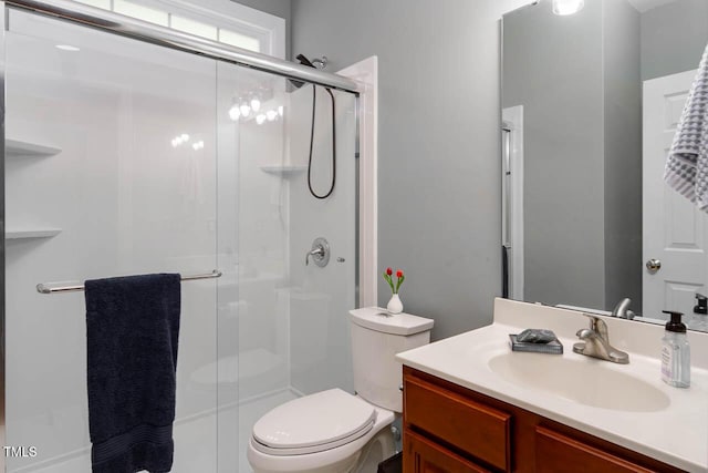 515 Wellingham Dr, Durham, NC 27713 - full bathroom with a shower stall and vanity