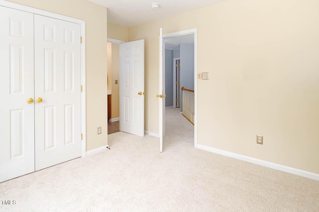 515 Wellingham Dr, Durham, NC 27713 - unfurnished bedroom with light carpet and a closet