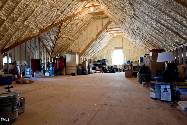 2128 Vandiver Way, Apex, NC 27523 - view of unfinished attic