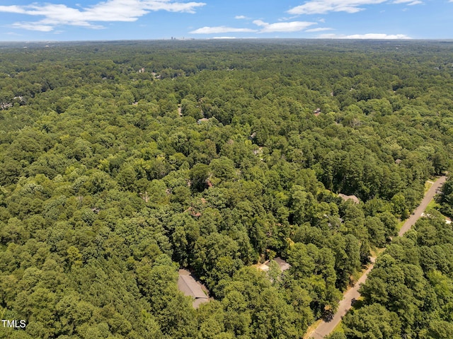 4134 King Charles Rd, Durham, NC 27707 - aerial view of a forest
