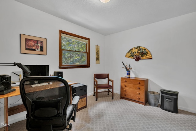 4134 King Charles Rd, Durham, NC 27707 - office with baseboards and carpet