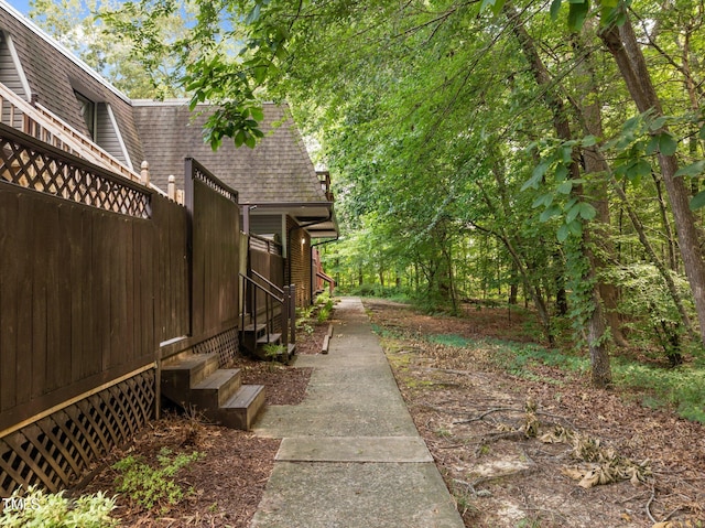 365 Summerwalk Cir, Chapel Hill, NC 27517 - view of yard with entry steps