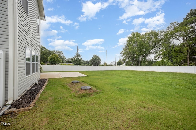 23 Walker Grove Ln, Lillington, NC 27546 - view of yard featuring a patio area