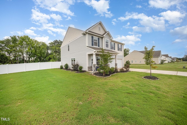 23 Walker Grove Ln, Lillington, NC 27546 - view of home's exterior with concrete driveway and an attached garage