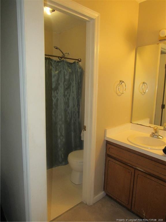 108 Shady Meadows Ln, Clayton, NC 27520 - full bath featuring vanity and curtained shower