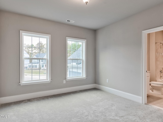 3526 Clifton Park Ct, New Hill, NC 27562 - spare room with carpet flooring and baseboards