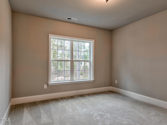 3526 Clifton Park Ct, New Hill, NC 27562 - carpeted spare room featuring baseboards