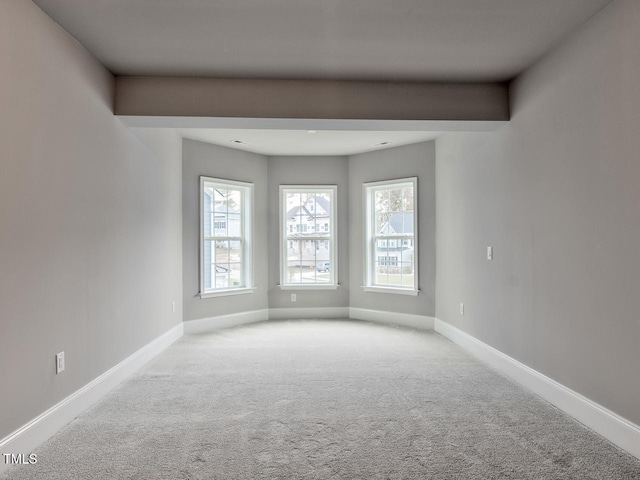 3526 Clifton Park Ct, New Hill, NC 27562 - carpeted empty room with baseboards