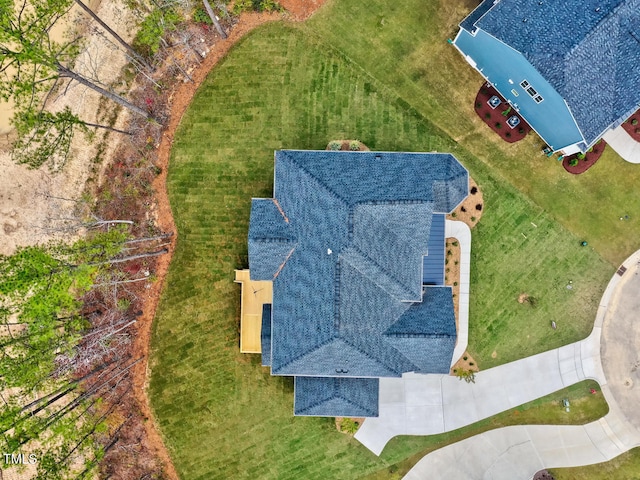 3526 Clifton Park Ct, New Hill, NC 27562 - bird's eye view