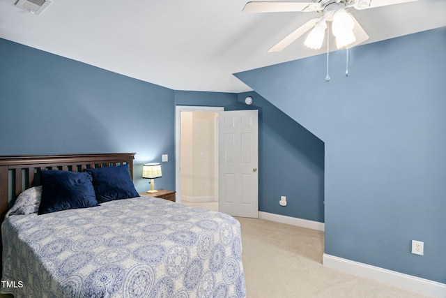 2608 Forestbluff Dr, Fuquay Varina, NC 27526 - bedroom featuring carpet and a ceiling fan