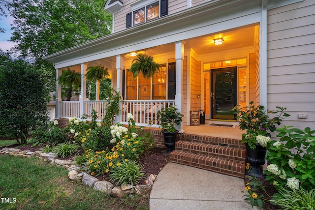 2608 Forestbluff Dr, Fuquay Varina, NC 27526 - view of exterior entry with covered porch
