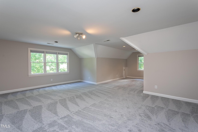 900 Stonecutter Ct, Raleigh, NC 27614 - additional living space with light colored carpet and vaulted ceiling