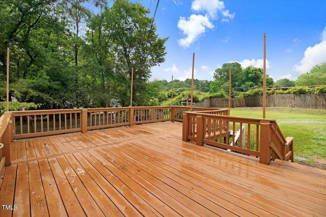 607 E Geer St, Durham, NC 27701 - view of wooden deck
