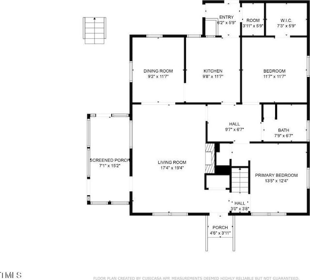 607 E Geer St, Durham, NC 27701 - view of room layout
