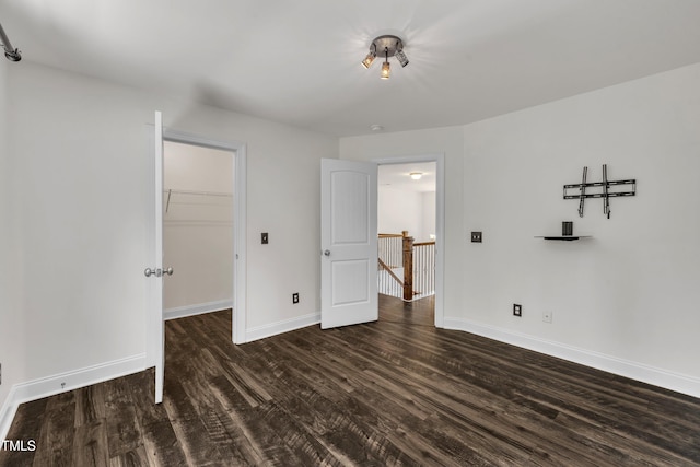 211 Camille Cir, Youngsville, NC 27596 - empty room featuring wood finished floors and baseboards