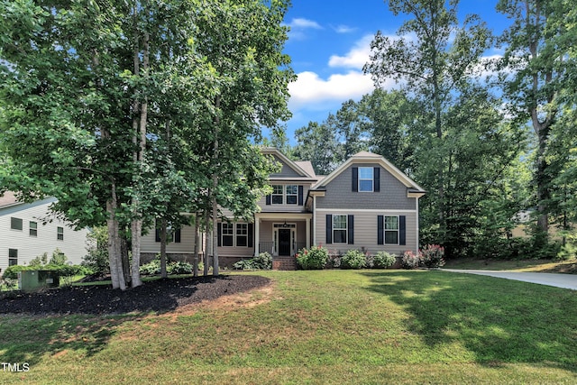 211 Camille Cir, Youngsville, NC 27596 - view of front of home featuring a front lawn