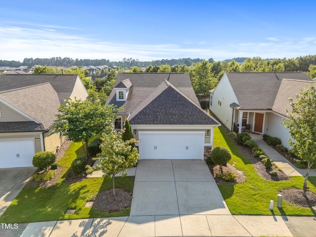325 Currituck Ln, Durham, NC 27703 - aerial perspective of suburban area