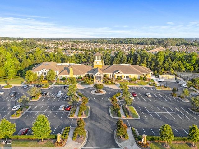 325 Currituck Ln, Durham, NC 27703 - aerial perspective of suburban area