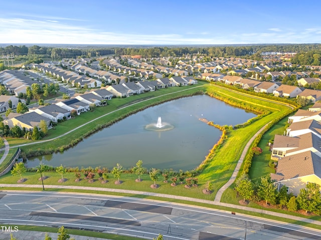 325 Currituck Ln, Durham, NC 27703 - aerial perspective of suburban area with a nearby body of water